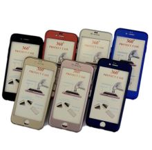 360° Full Body Cover Protection PC Case for iPhone including tempered glass