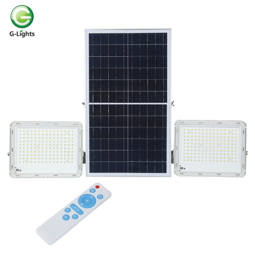 Proyector solar blanco IP65 150w de altos lúmenes