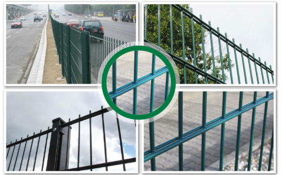 Twin Wire 656 or 868 double welded wire mesh fence