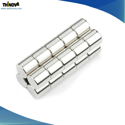 Wholesale High Quality N35 Cylinder NdFeB Magnets with Variour Coating Material
