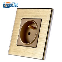 Europe french type wall socket 220v