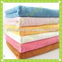 soft 100% cotton solid color sheared towel