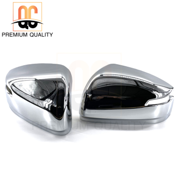 Buckle Style Chrome Car Mirror Covers Replacement for LC300 Land Cruiser 2022