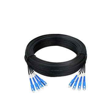 100m pre connectorized ftth fiber cable patch cord