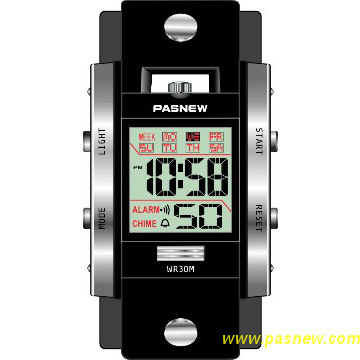 Multifunctions Plastic Watch