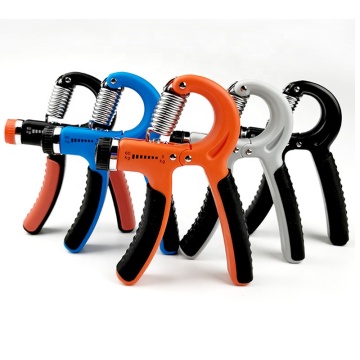 Adjustable Spring Hand Gripper: Strength Training & Rehabilitation Equipment