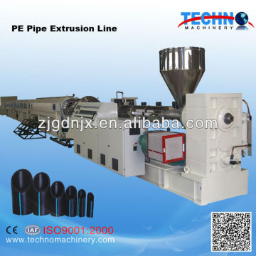 PE Plastic Pipe Extruding Machine