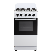 Household four burner gas stove with oven