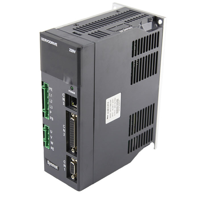 Synmot 1 pha 3 pha AC 220 V 2.3KW Ổ đĩa servo AC cho máy CNC Động cơ Servo Drive