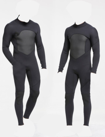 Mens wetsuit smooth skin top 3mm neoprene