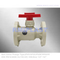 PPH Flanged Ball Valve ANSI 1/2