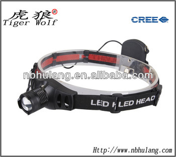 cree xml led rechargeable headlight