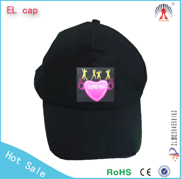 Cap with flashing lights led cap sound-activated baseball cap factory