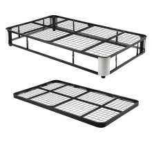 Low Price Wholesale Iron Reseau Bedstead Slatted Platform Bed Frame