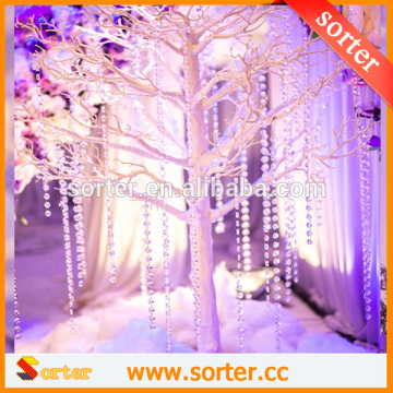 Wedding Crystal Tree Strands with acrylic garlands