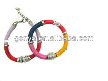 Hande-woven Hemp rope bracelets ,hande made bangles