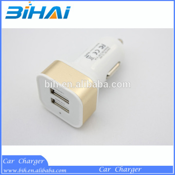 Universal Mobile Phone Charger 2A USB Car Charger, Dual USB Port