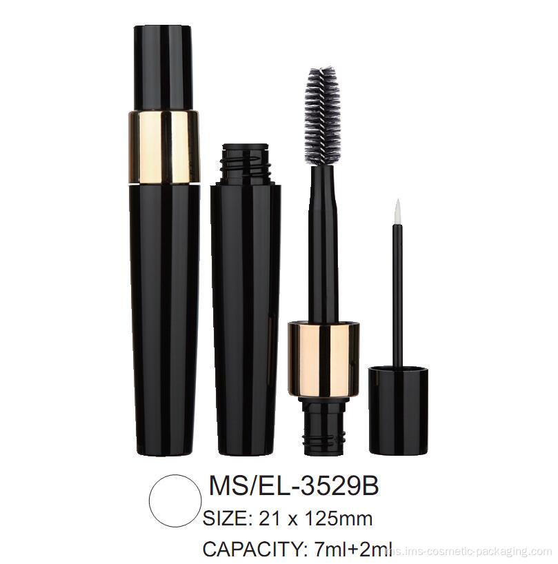 Dual Head Plastic Cosmetic Mascara/Eyeliner Container