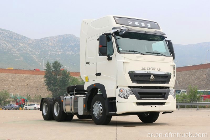 SINOTRUK HOWO 371HP جرار زراعي مستعمل إطارات جديدة