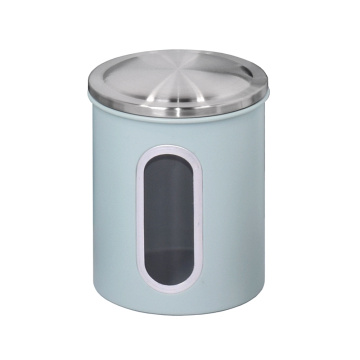 Airtight Light Blue Storage Bin