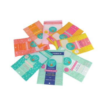 Makanan plastik Biodegradable Zipper Bags Packaging