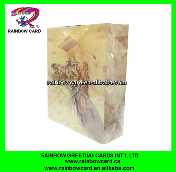 shopping recyclable paper bag