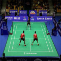 Indoor badminton scheidsrechter stoel
