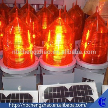 China supplier towre warning light,solar powered aircraft warning light,single solar powered aircraft warning light