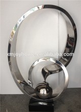 Art collection stainless steel sculpture