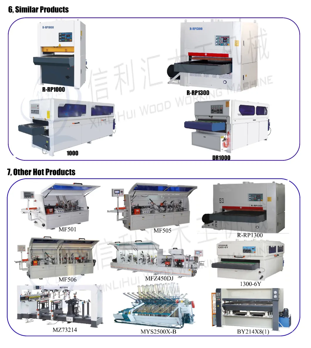 Floating Polishing Primer Sanding Machine Automatic Single Head Lacquer Sanding Machine MDF Sanding Machine with Good Price Made in Qingdao