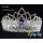 Rhinestone Pageant Full Round Crown