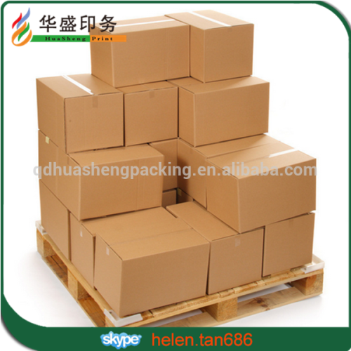 China Wholesale high quality custom cardboard corrugated paper Moving Boxes for Packing