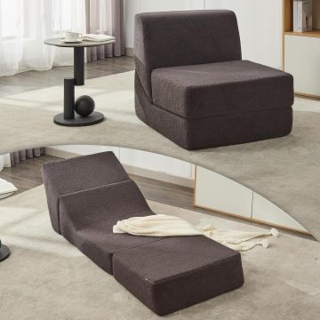 3in1 Folding Sofa Bed for Small Space