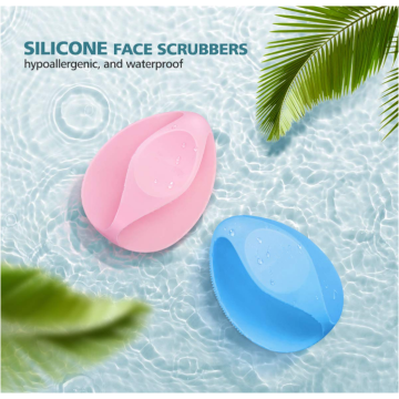 Scrubber viso in silicone esfoliante e massaggio