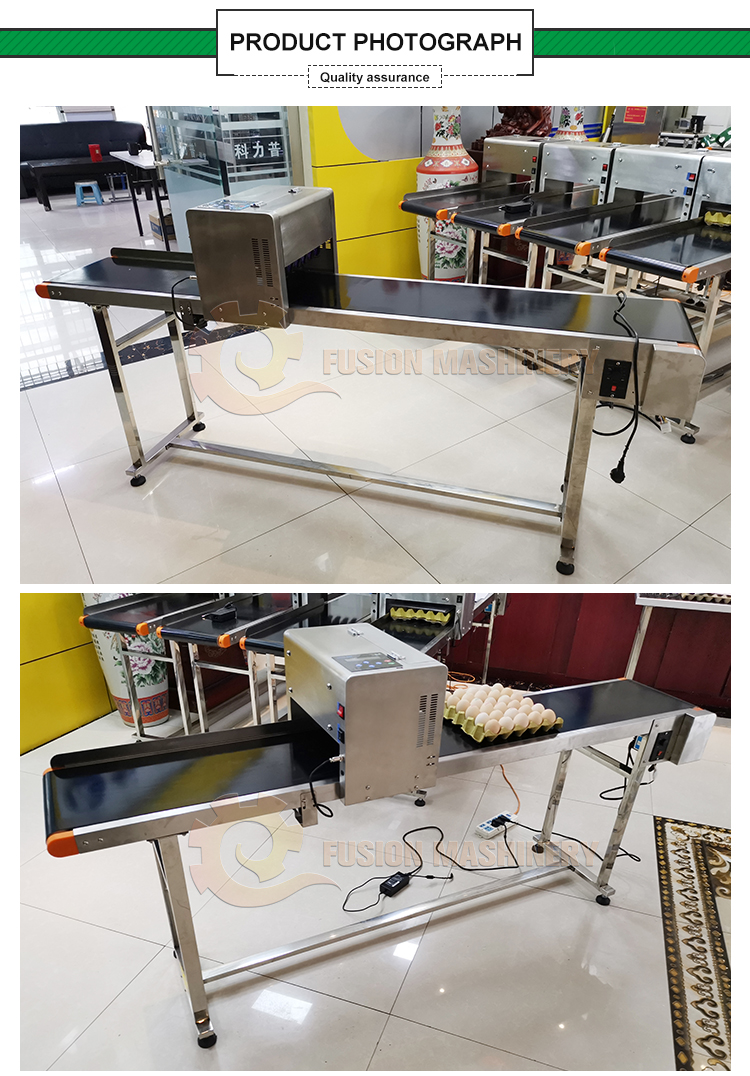 automatic 1-8 lines eggs inkjet code printers/egg date stamping machine