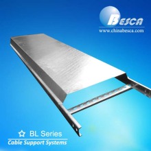 Hot Dip Galvanized Steel Cable Ladder With Covers