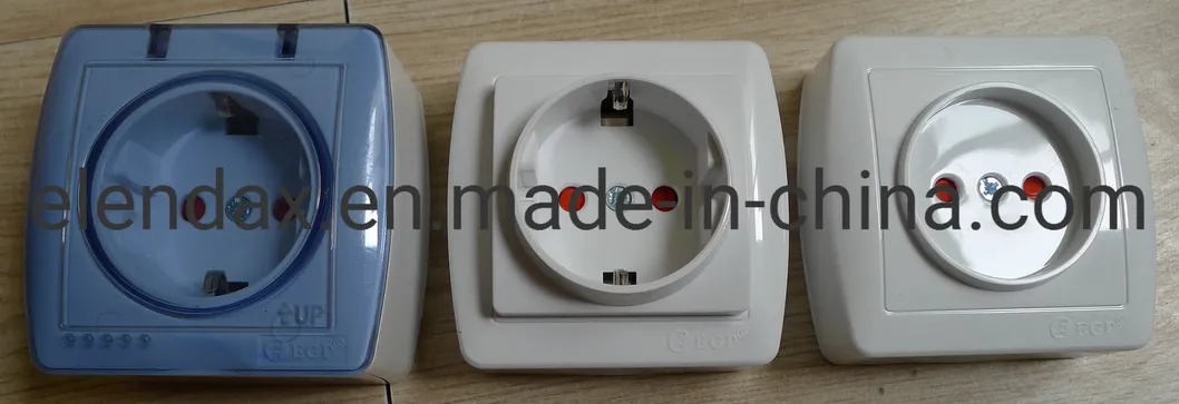 Розетка для телевизора европейского стандарта для поверхностного монтажа (S8008)