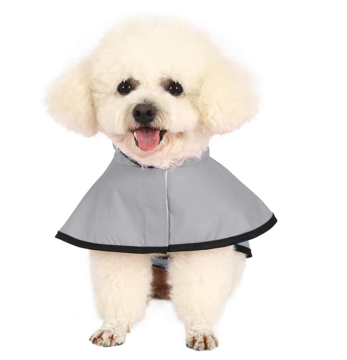 Hooded Pet Dog Raincoat