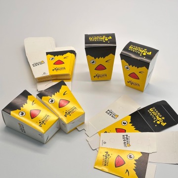 Premium Thickened Kraft Paper Popcorn Chicken Boxes