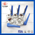 Sanitary Weld/Thread/Clamp Butterfly Valve