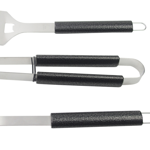 3 Stück hochwertiges Edelstahl-Grill-Toolset