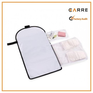 with mesh pocket outgoing travel foldable portable infant changing pad