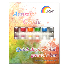 Non-Toxic FUNWOOD GQC Tempera Painting Sticks: Quick Drying, Mess-Free Art for Kids - Washable and Easy to Clean
