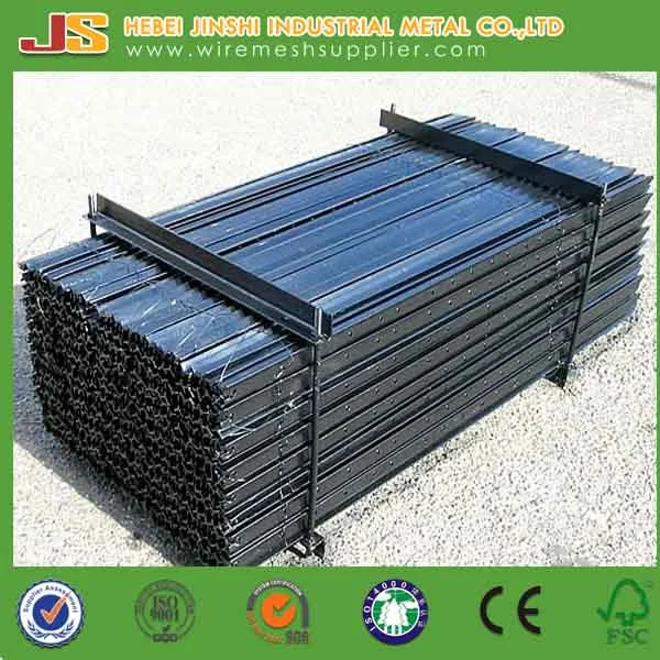 Factory Direct Heavy Duty High Quality High Grade Steel Black Bitumen Star Picket