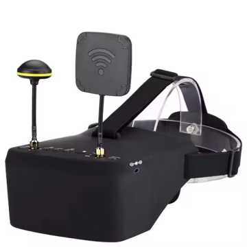 HD 5.8G 40CH FPV Goggles with Diversity Receiver for Drone Videography