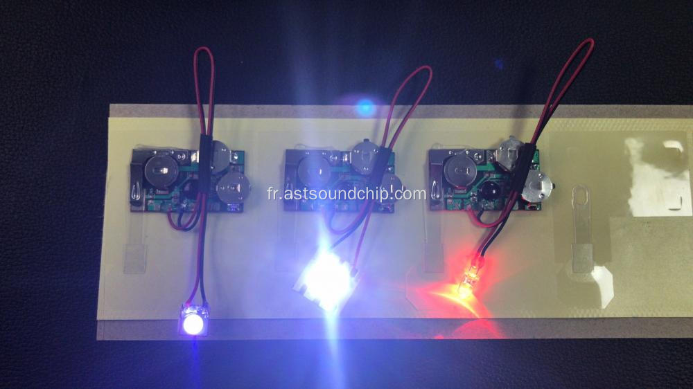 Module clignotant à LED pour cartes de vœux, module à LED, module clignotant à LED pour affichage pop
