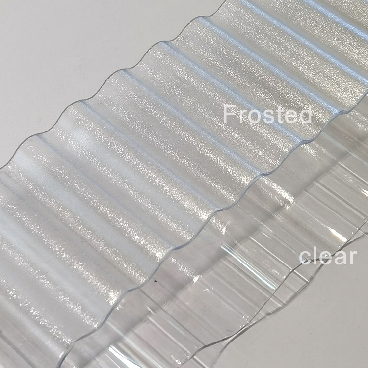 Light weight PC clear corrugated polycarbonate lexan roofing panel sheet