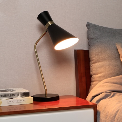 LEDER Bed Metal Table Lamps