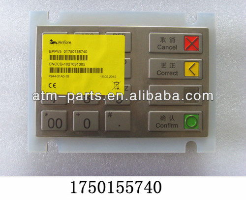ATM machine ATM parts Wincor keyboard EPP V5 1750155740 (01750155740 )