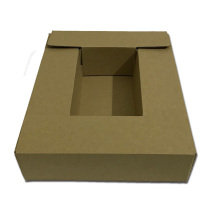 Large cardboard or kraft storage box gift